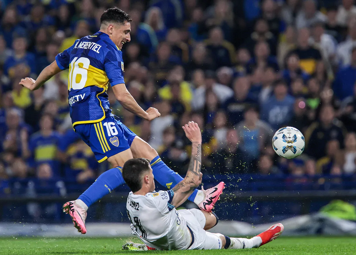 MIGUEL MERENTIEL BOCA VS VELEZ Fecha: 14/06/2024 Descripcion: FECHA 5 LIGA PROFESIONAL *** MIGUEL MERENTIEL BOCA VS VELE