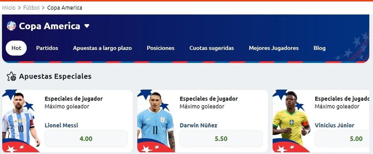 favoritos copa america
