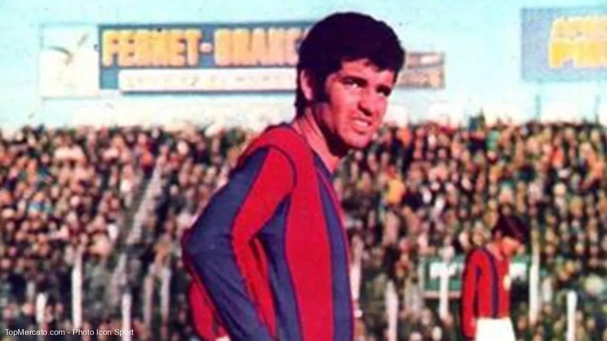 Roberto Telch, uno de los máximos ídolos de San Lorenzo