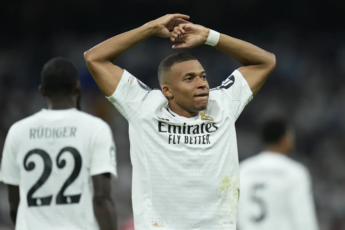 Kylian Mbappé en Real Madrid