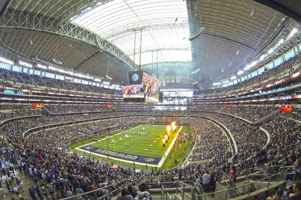 Así luce el AT&T Stadium