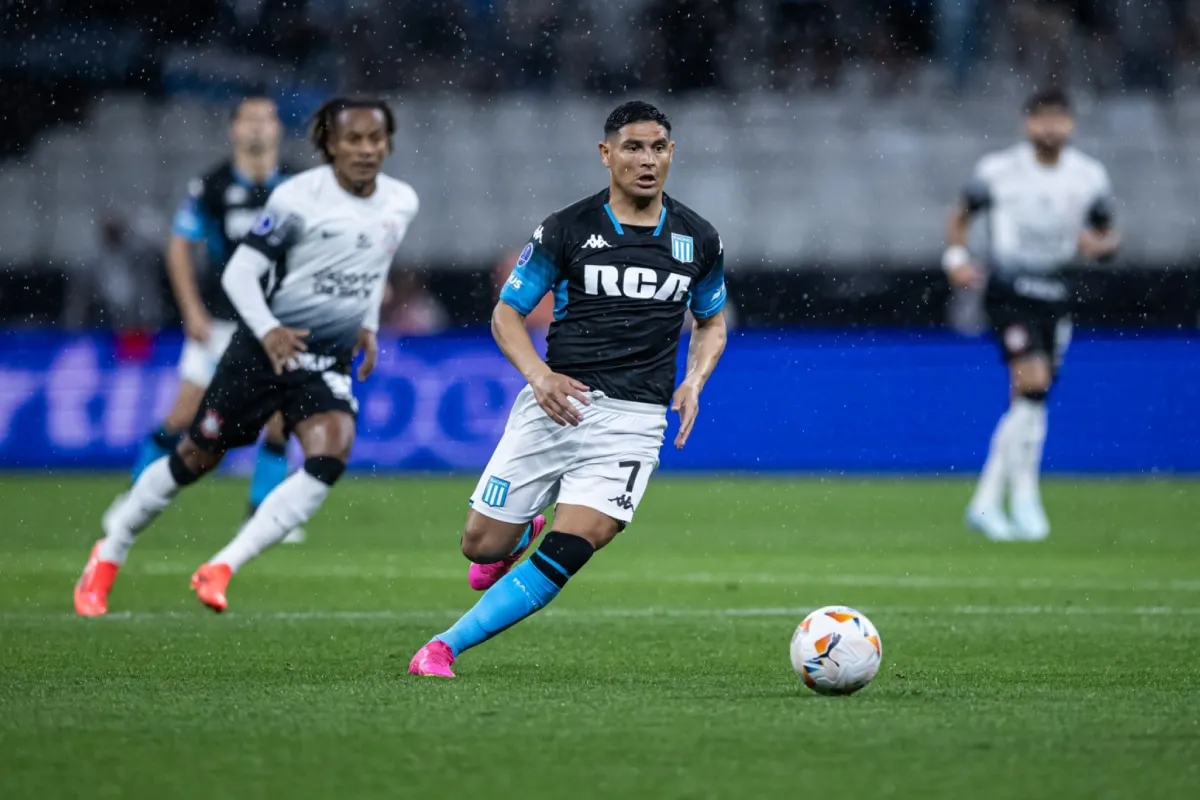 Racing y Corinthians empataron 2-2 en la ida de la semifinal de la Copa Sudamericana 2024