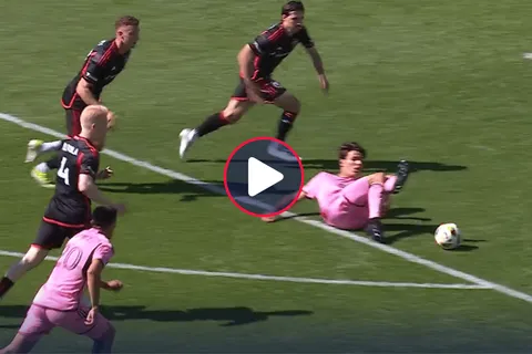 Video: La primera asistencia de Federico Redondo en Inter Miami, ¡desde el piso!