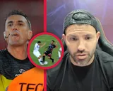 “Qué caradura”: La reacción del Kun Agüero al audio del VAR en la patada de Domínguez