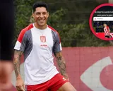 El hijo de Enzo Pérez le dedicó una chicana a Boca
