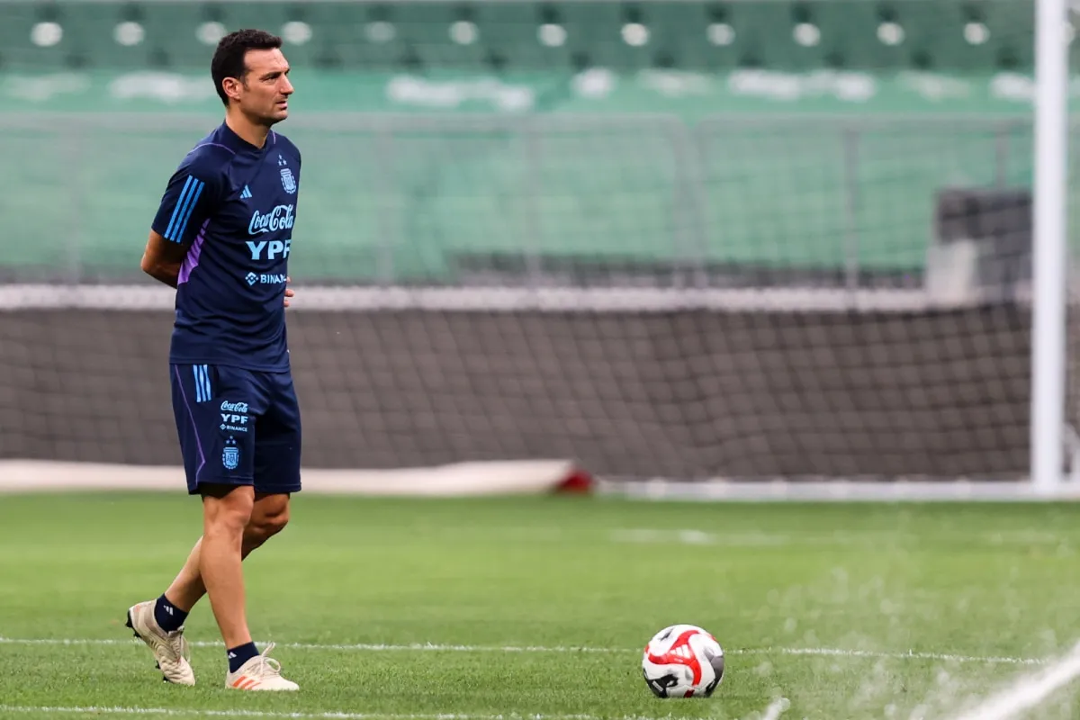 Lionel Scaloni, DT de la Selección Argentina