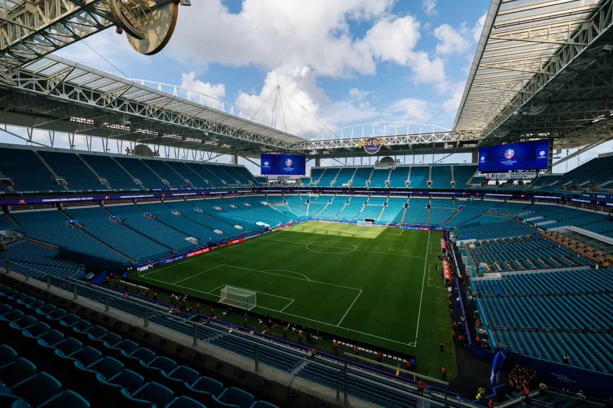 Hard Rock Stadium de Miami, el escenario de la final de Copa América 2024