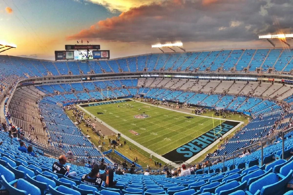 Así luce el Bank of America Stadium