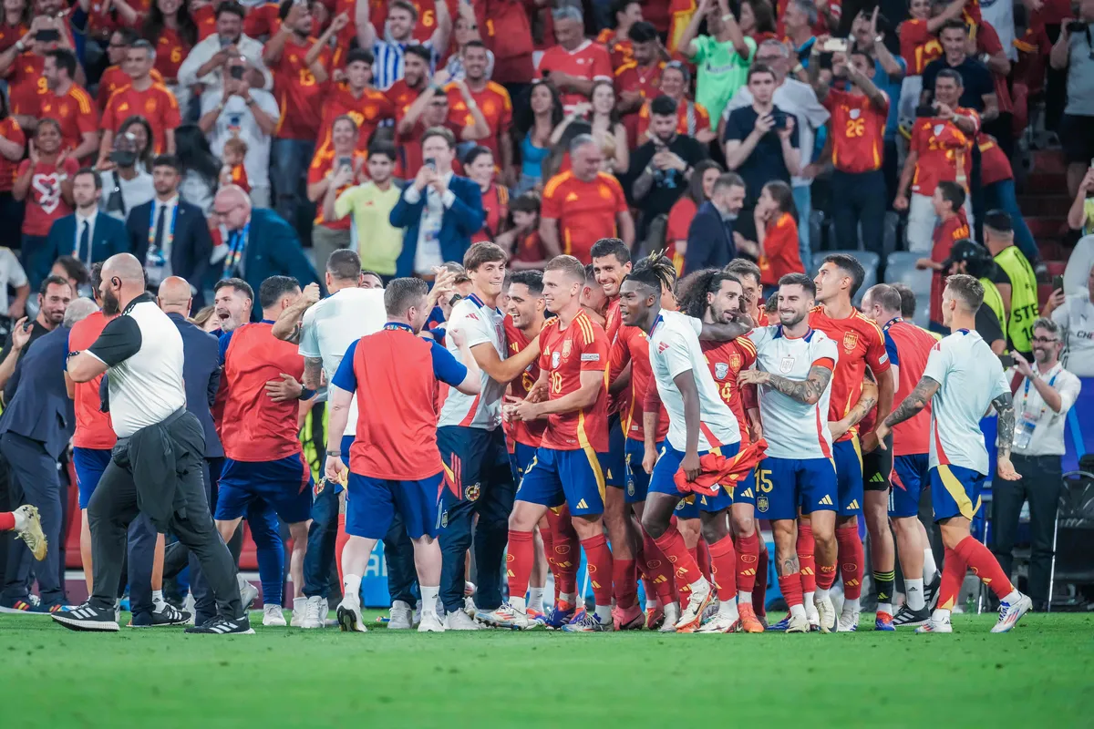 DEU: EURO 2024 – Semi-Final: Spain vs. France at Munich Football Arena in Munich, Germany on 09 July 2024