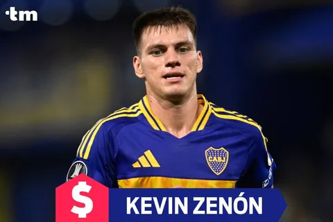 ¿Cuánto gana Kevin Zenón en Boca?