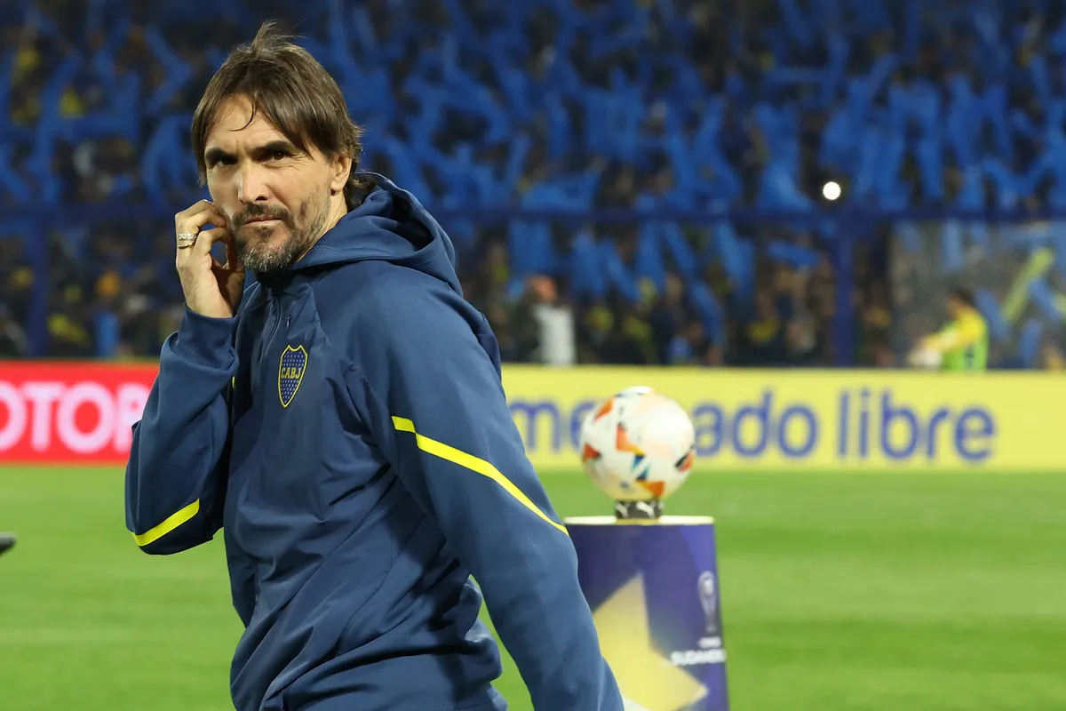 Fußball, Copa Sudamericana, Boca Juniors Buenos Aires – Cruzeiro Belo Horizonte Argentinas Boca Juniors head coach Dieg