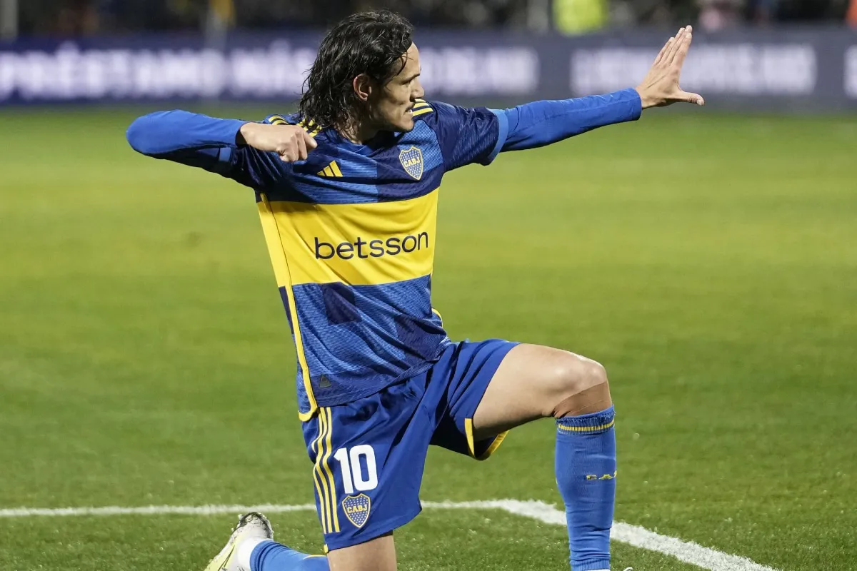 Edinson Cavani: nuevo gol en Boca
