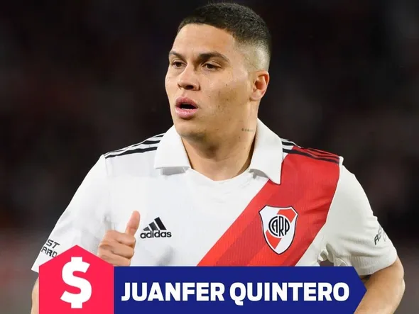 ¿Cuánto dinero gana Juanfer Quintero en River? Sueldo actualizado 2025