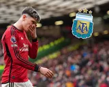 La pésima noticia que le dio Manchester United a la Selección Argentina sobre Alejandro Garnacho