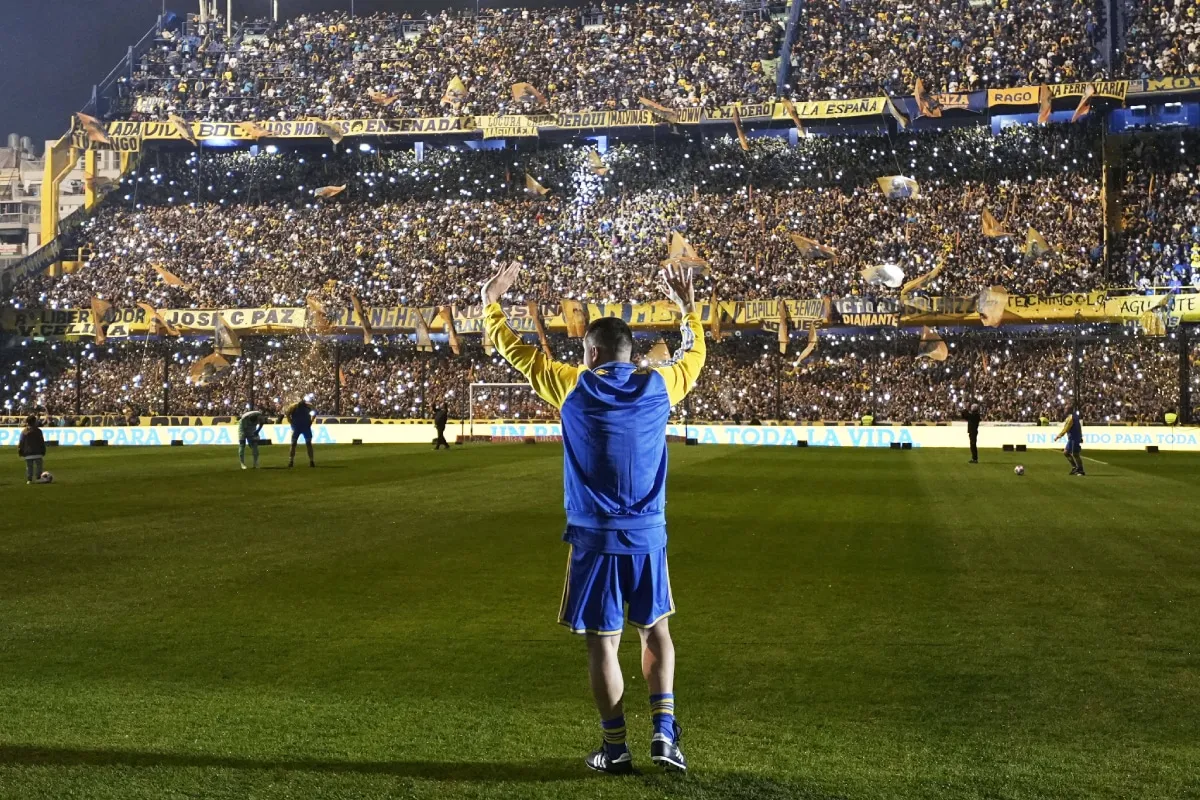 La despedida de Juan Román Riquelme en la cancha de Boca