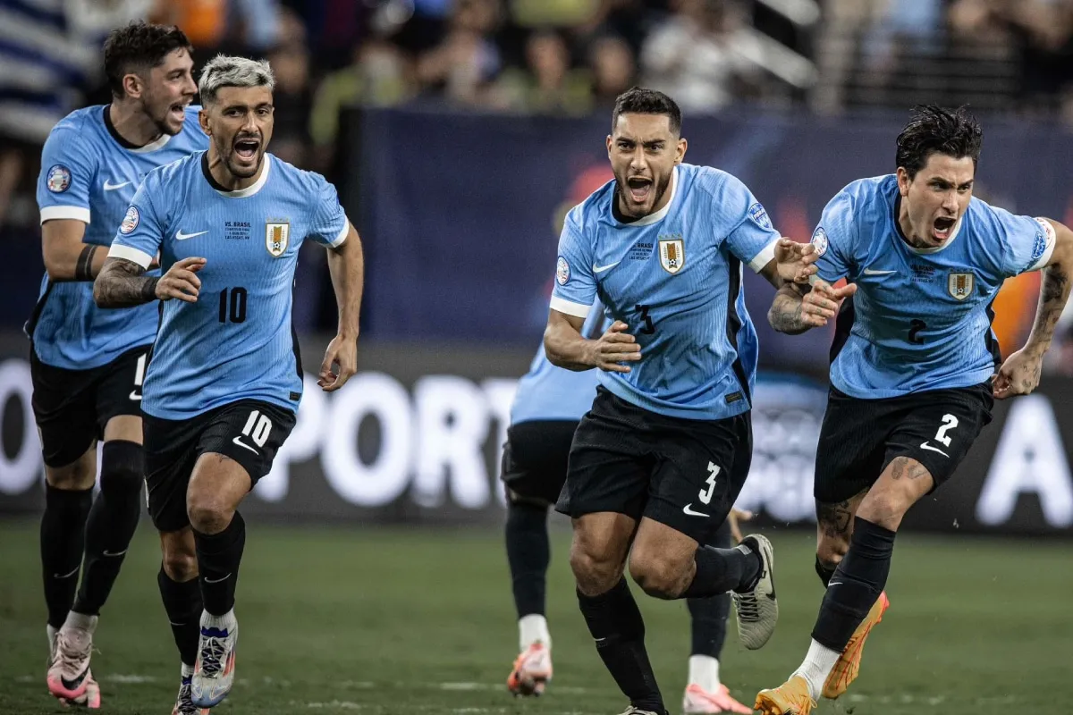 Uruguay eliminó a Brasil en la Copa América 2024
