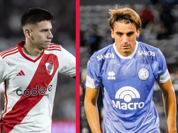 River Plate vs Belgrano: a qué hora juegan, dónde ver, formaciones e historial