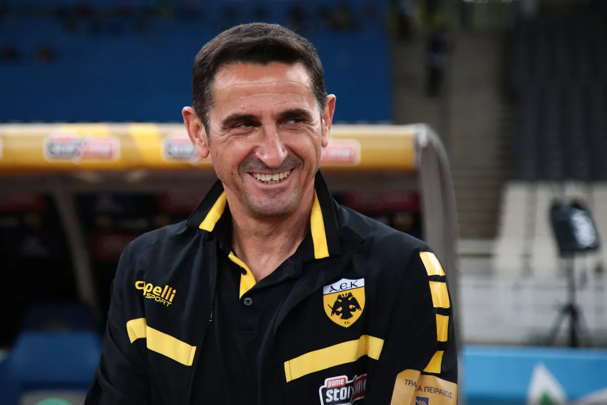 Griechenland Fußball Super League Play offs Saison 2020-2021 Olympiastadion OAKA Athen, 05.05.2021 AEK Athen – PAOK Thes
