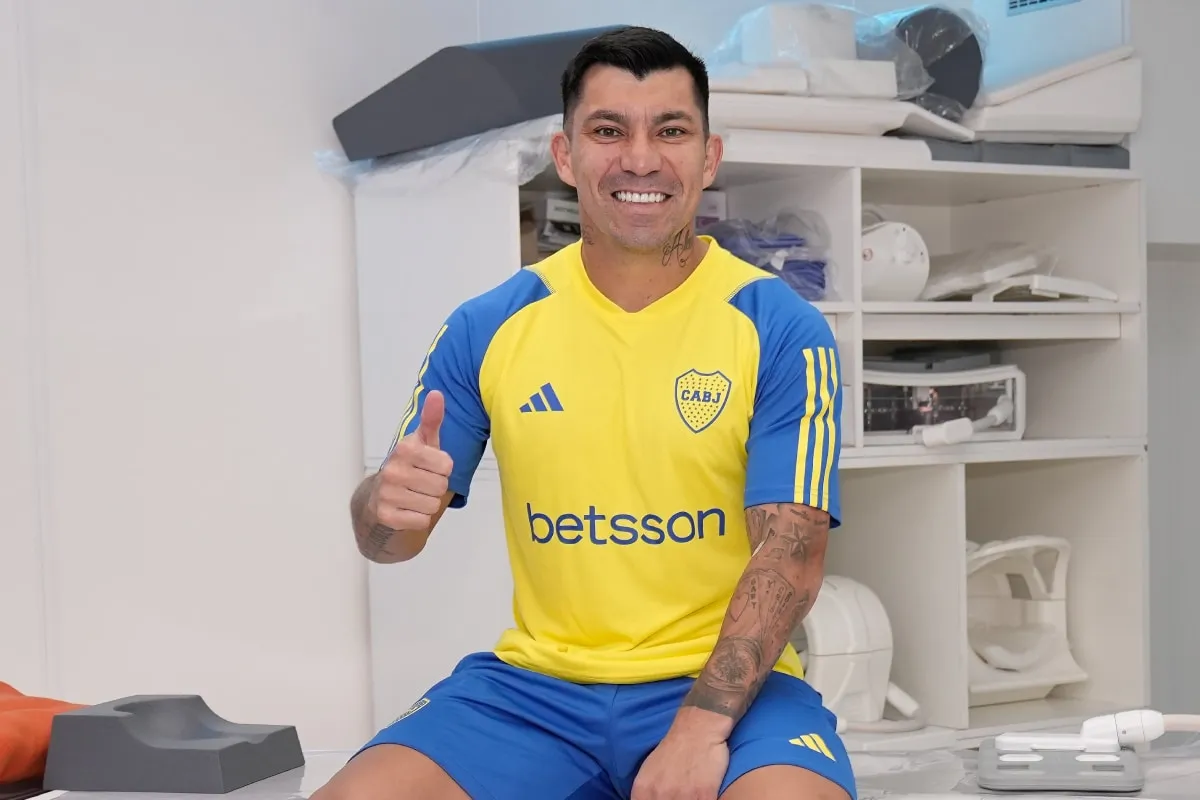 Gary Medel, uno de los refuerzos de Boca