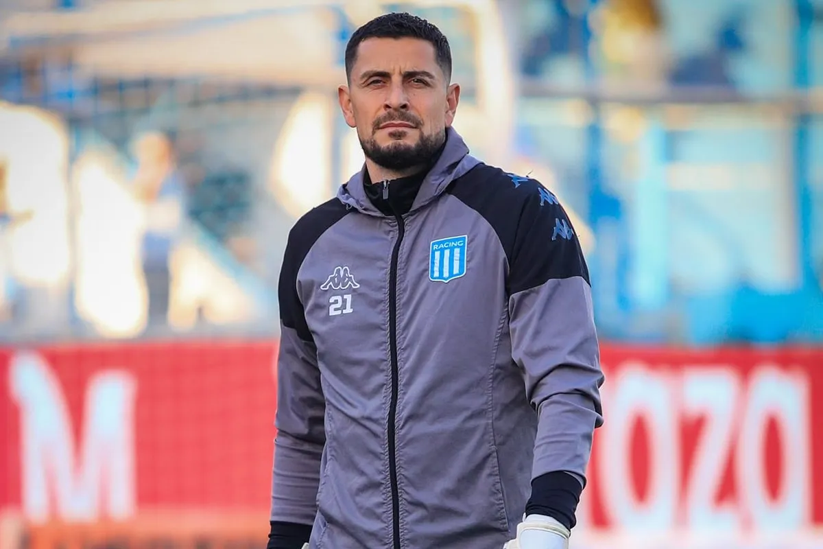 Gabriel Arias, arquero de Racing