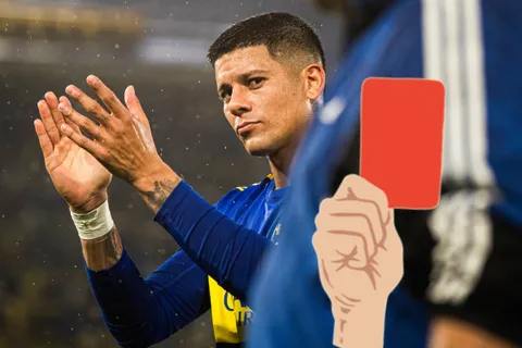 Historia repetida: todas las expulsiones de Marcos Rojo en Boca