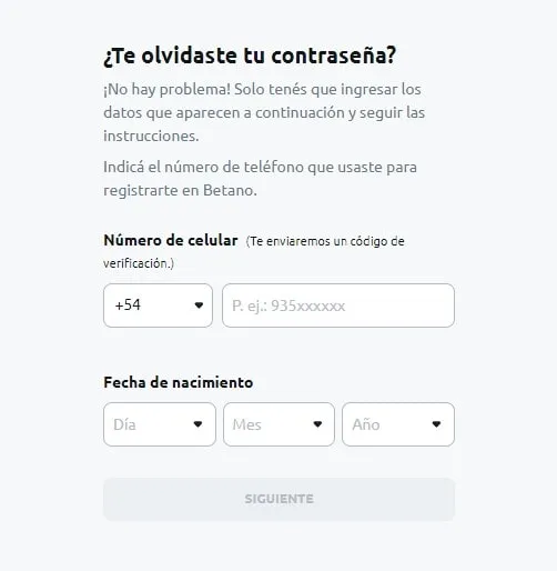 betano login