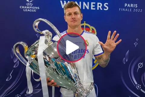 El emotivo video con el que Real Madrid anunció el retiro de Toni Kroos