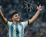 ¿Por qué le dicen La Araña a Julián Álvarez?