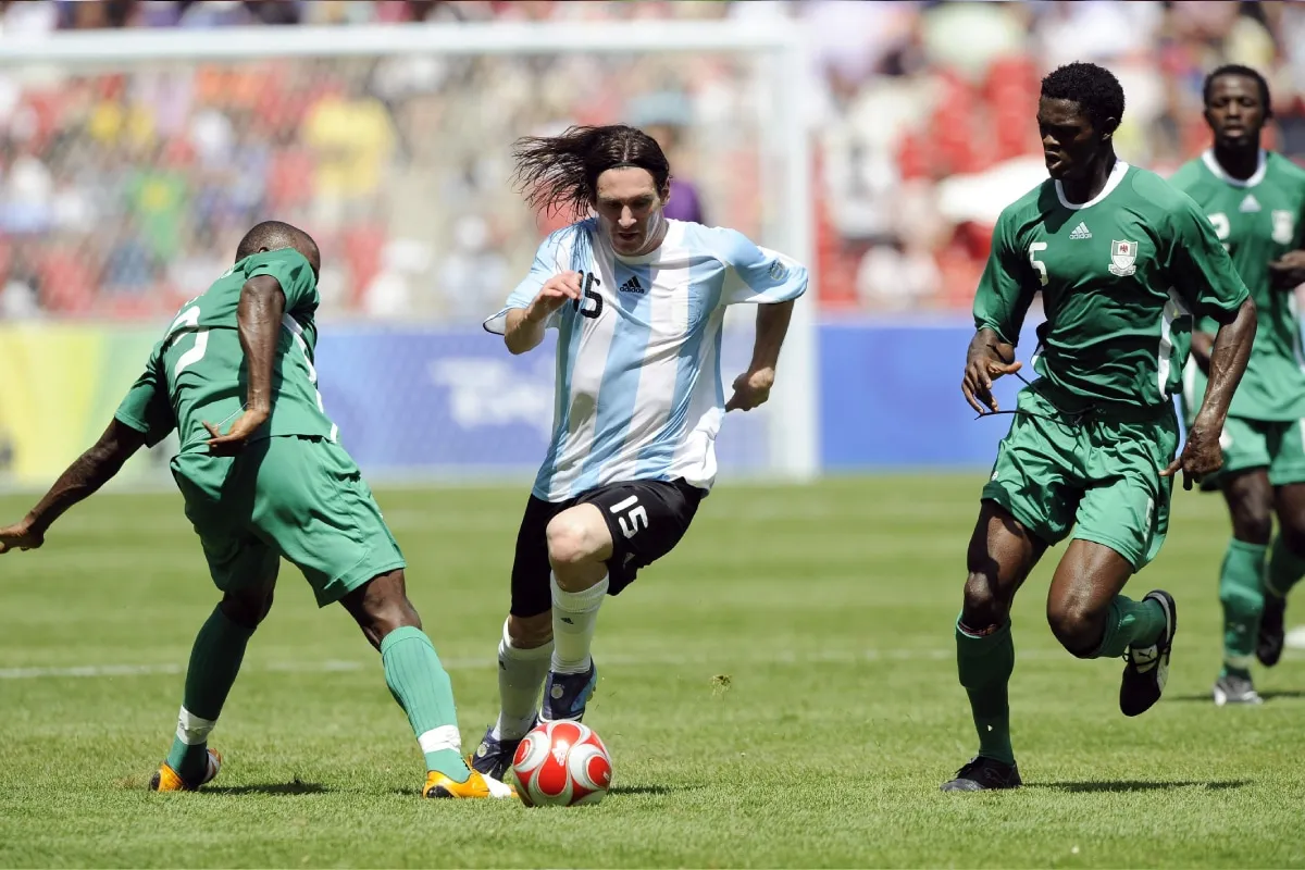 Lionel Messi en los JJOO 2008