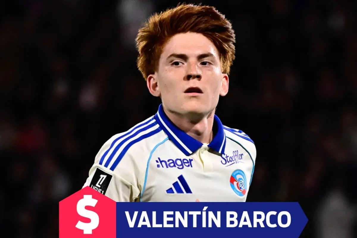 ¿Cuánto dinero gana Valentín Barco en Racing de Estrasburgo? Sueldo actualizado 2025