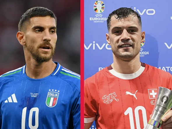 Italia vs Suiza – Eurocopa: a qué hora juegan, dónde ver, posibles formaciones e historial