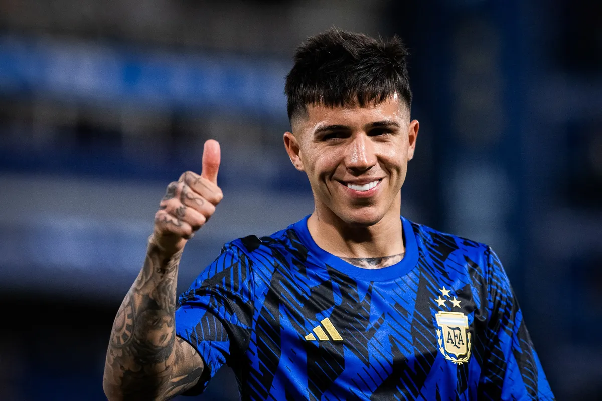 Enzo, figura de Argentina en Qatar 2022. (Foto: Icon Sport)