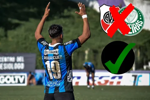 No es Palmeiras: el club que madrugará a River y se llevaría a Luciano Rodríguez