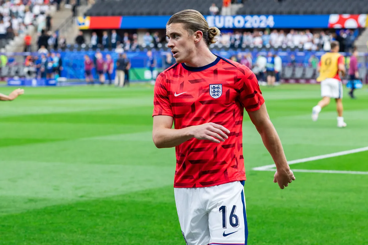 July 14, 2024, Berlin, Germany: Conor Gallagher of England seen during the UEFA EURO, EM, Europameisterschaft,Fussball 2