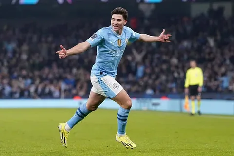El récord que alcanzó Julián Álvarez en la Champions League