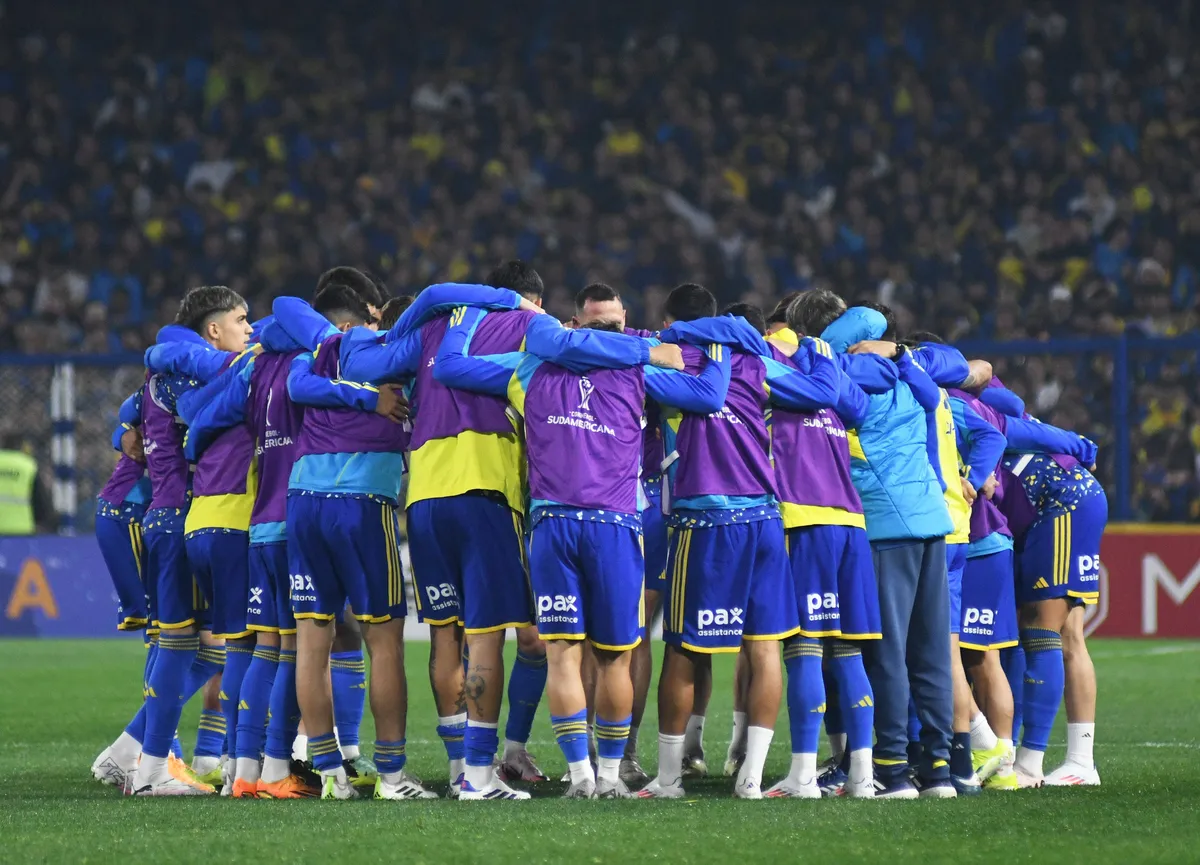 Equipo de Boca Juniors – Boca Juniors vs Independiente del Valle – Copa Sudamericana 2024 – 24 de julio de 2024 – Playof