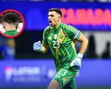 Selección Argentina: qué significa SA, la sigla que tiene en su corte de pelo Dibu Martínez