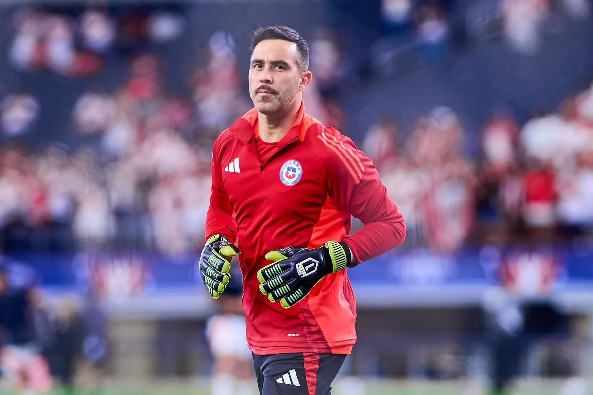 RECORD DATE NOT STATED Copa America USA 2024 Peru vs Chile Claudio Bravo of Chile during the game between Peru and Chile