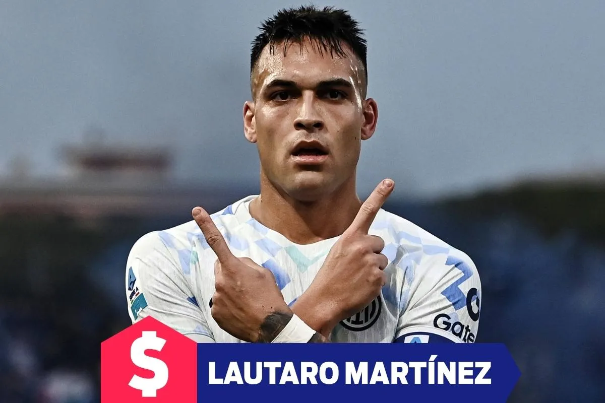 La fortuna de Lautaro Martínez