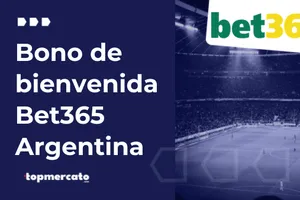 Bet365 bono de bienvenida Argentina: hasta $200.000 ARS en apuestas gratis