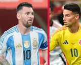 Argentina vs Colombia hoy: a qué hora juegan, dónde ver, formaciones e historial