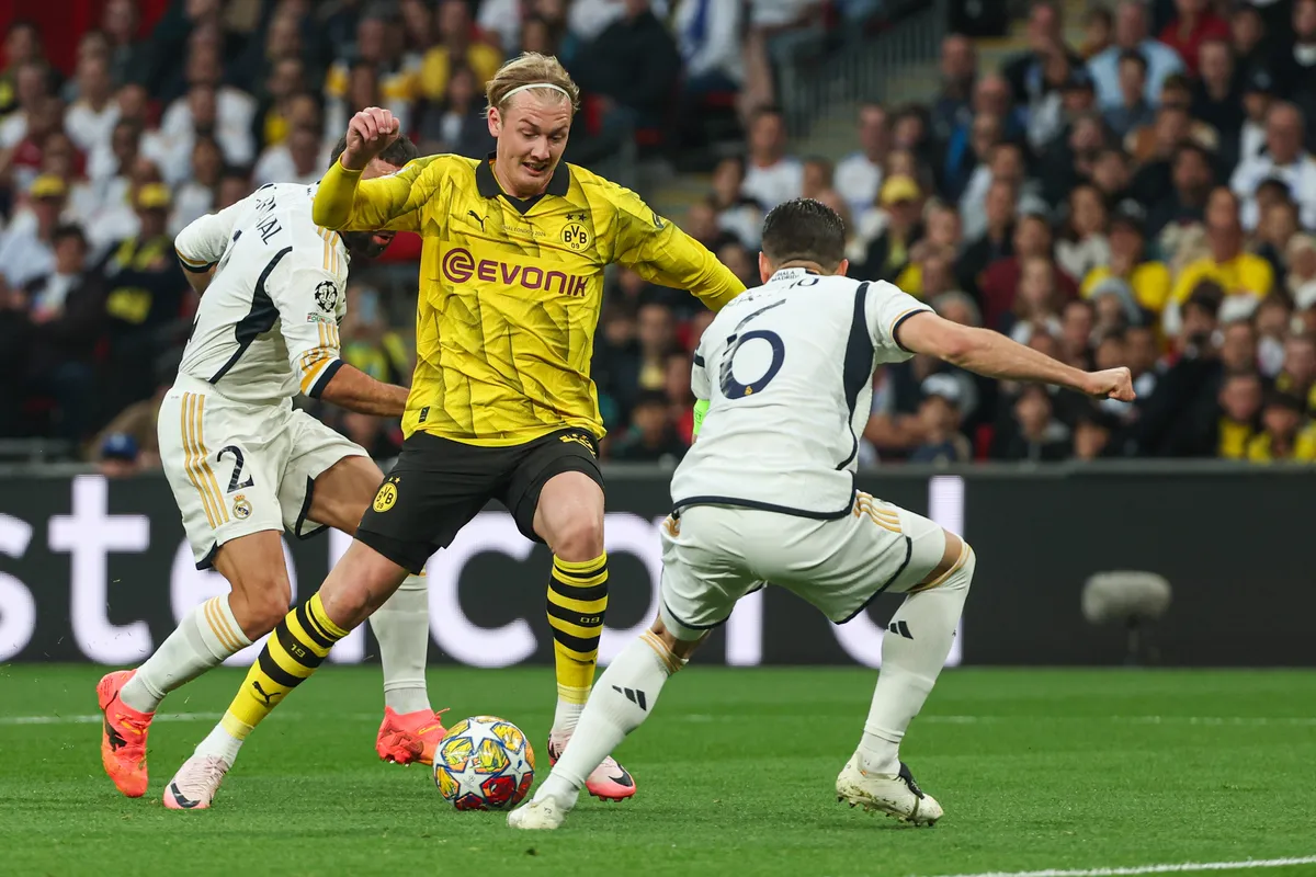 UEFA Champions League Finale 2024 – Borussia Dortmund – Real Madrid am 01.06..2024 im Wembley-Stadion in London Julian B