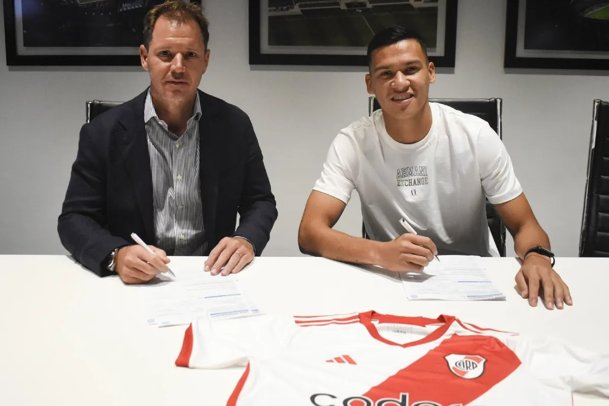 Andrés Herrera, de River a Fortaleza