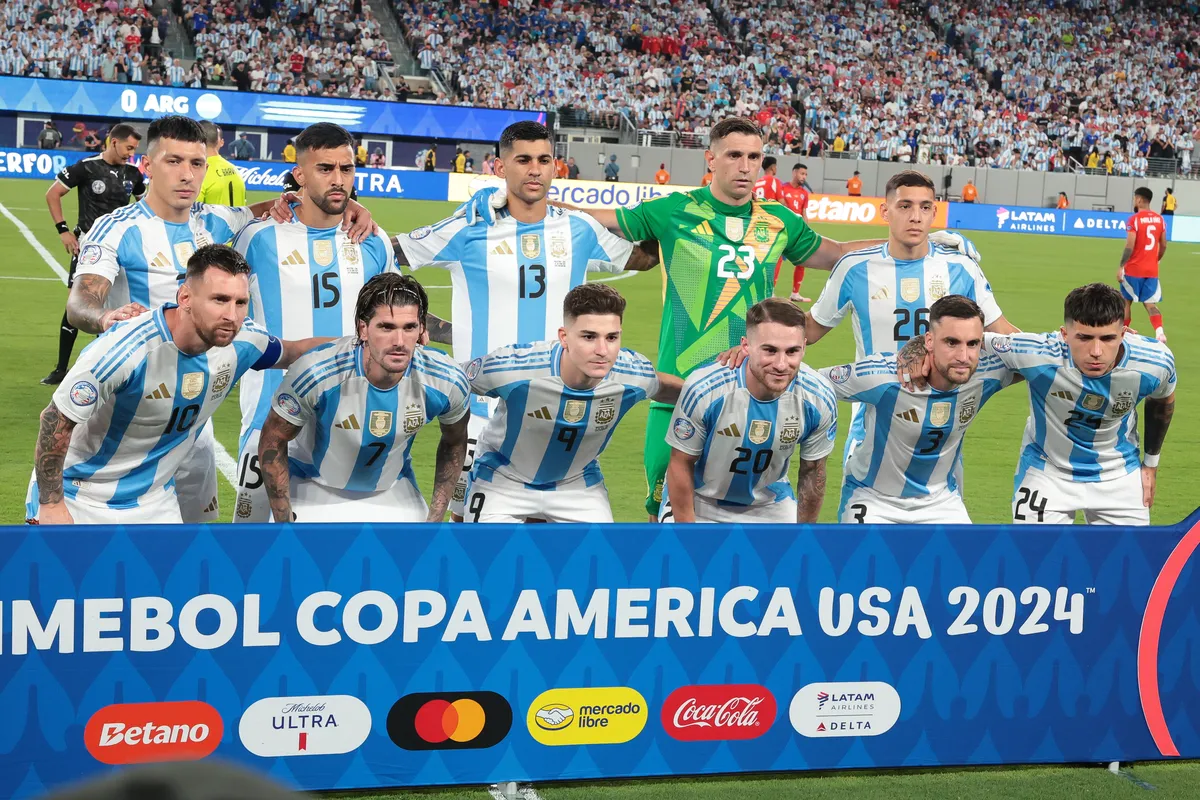 Soccer: Copa America-Chile vs Argentina