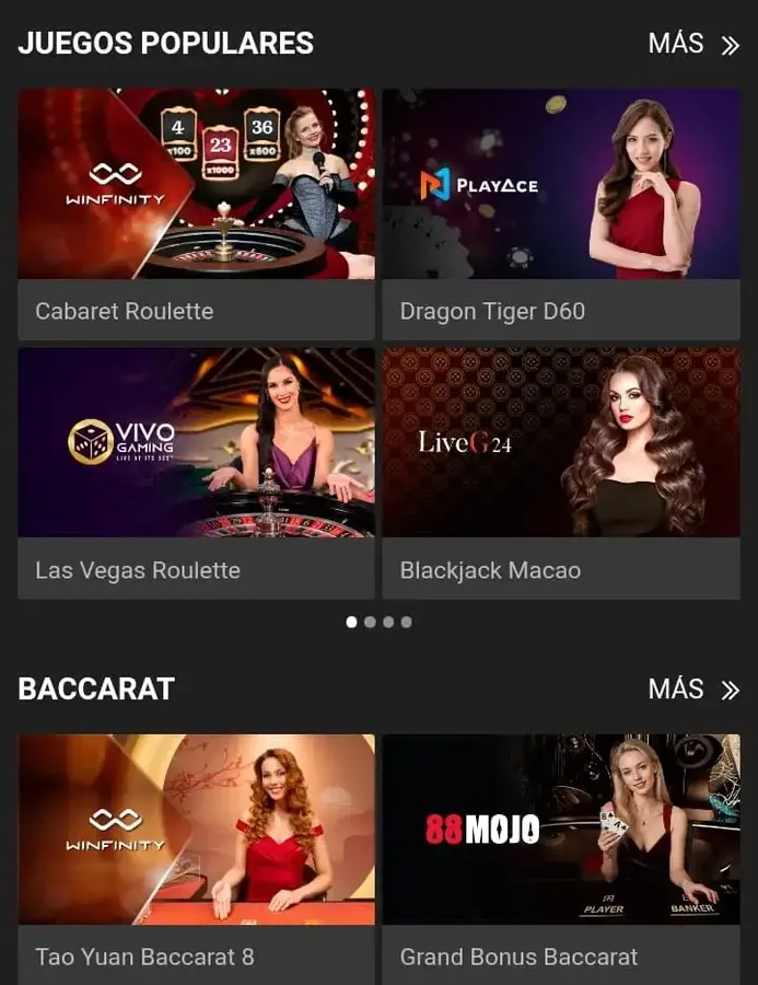 casino en vivo Melbet Argentina