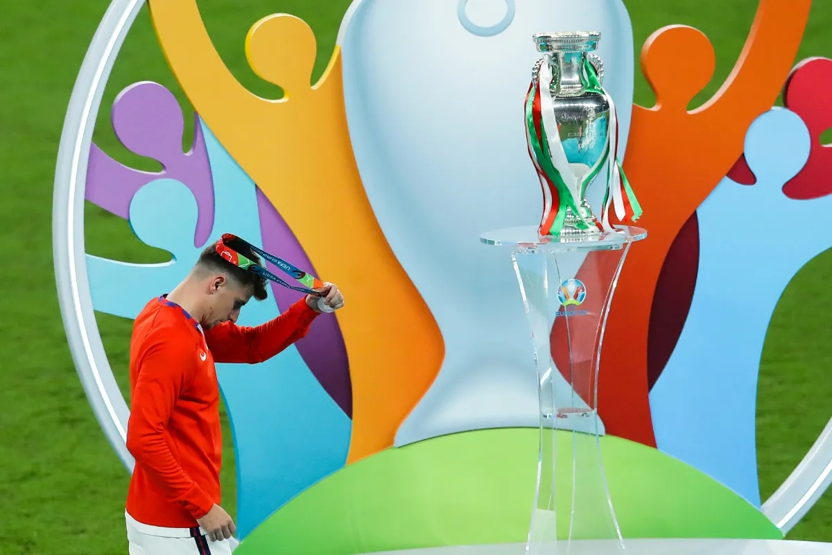 Italia derrotó a Inglaterra en la última final de la Eurocopa