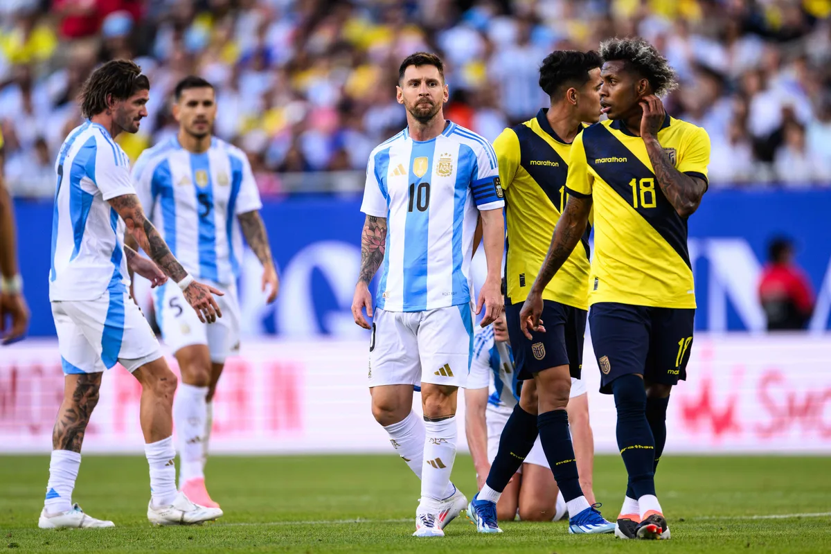 Soccer: International Friendly Soccer-Ecuador at Argentina
