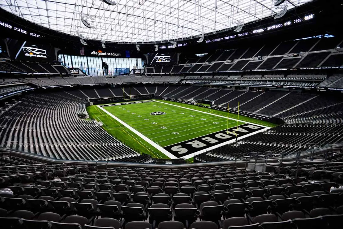 Así luce el Allegiant Stadium