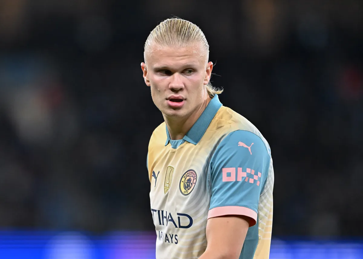 Erling Haaland, delantero de Manchester City