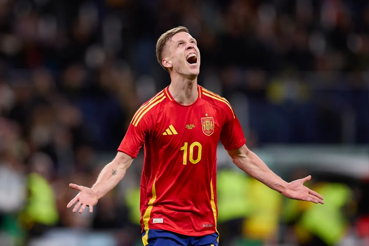 Dani Olmo, jugador de Leipzig y la Selección de España